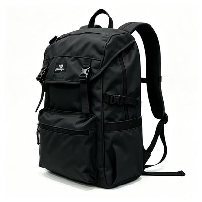 Flap‑Top Casual Backpack, Large Capacity Daypack