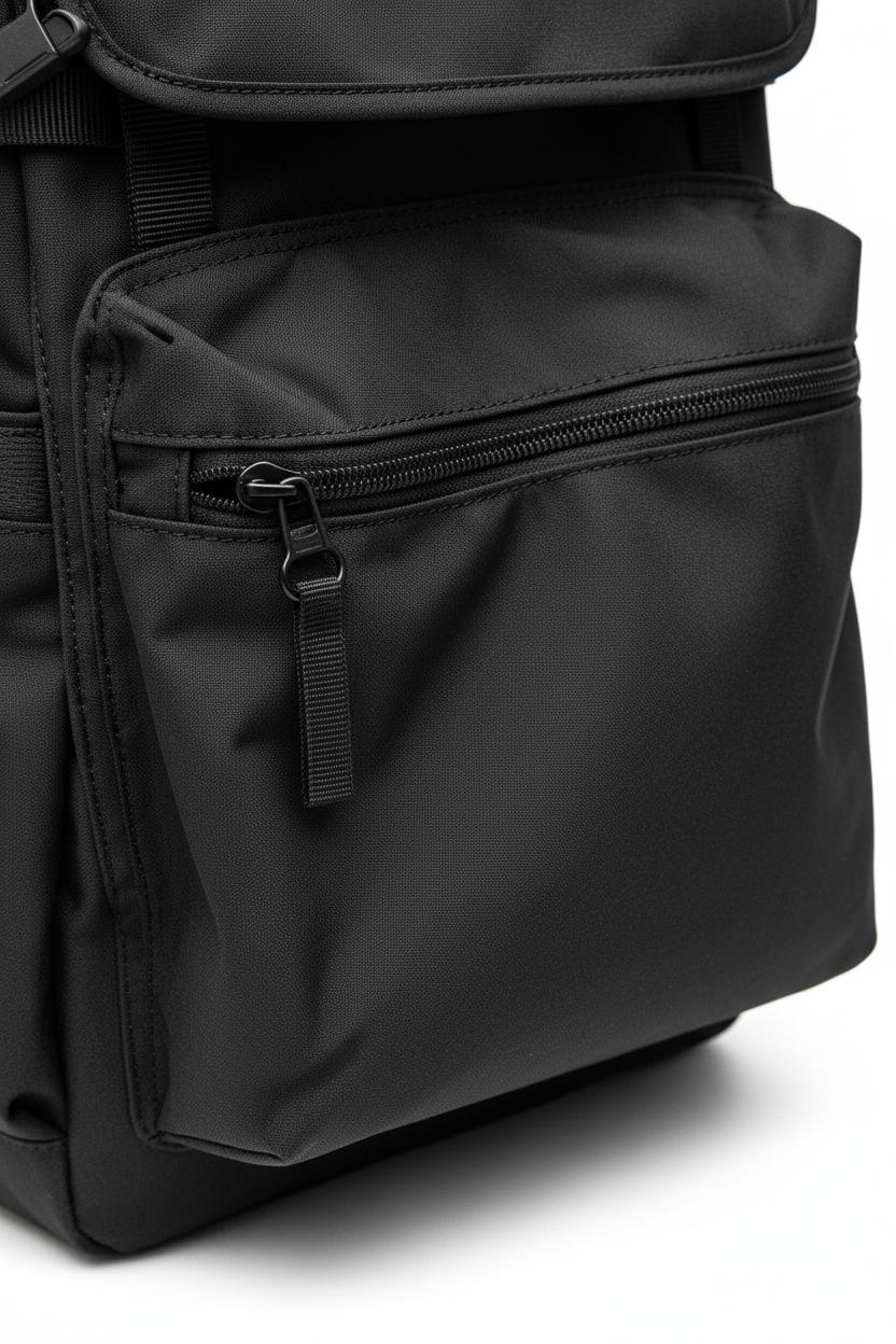 Flap‑Top Casual Backpack, Large Capacity Daypack