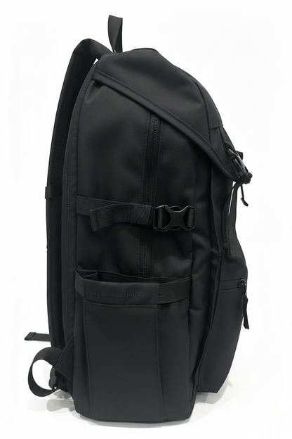 Flap‑Top Casual Backpack, Large Capacity Daypack
